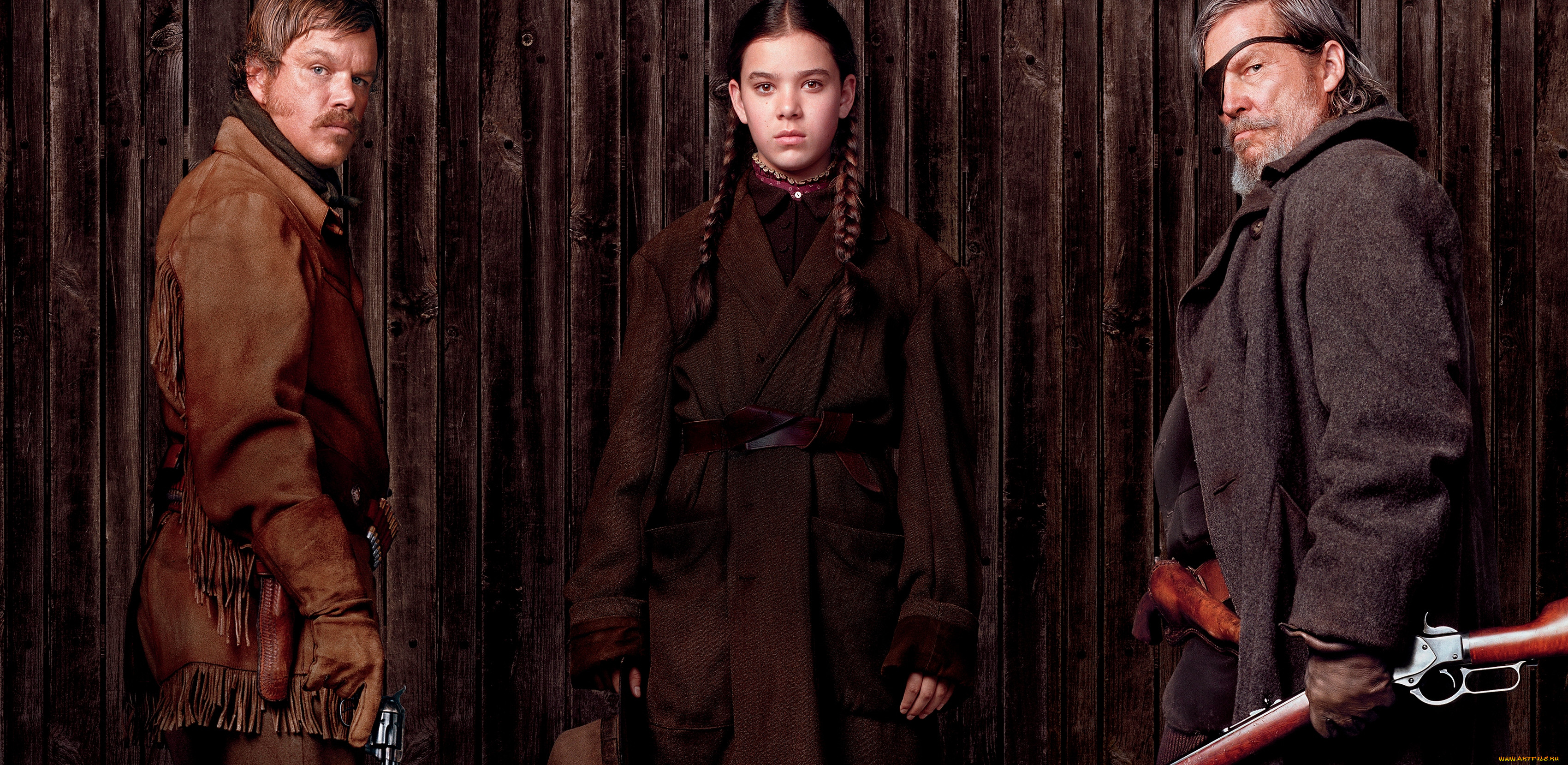 True grit. Железная хватка (true Grit) 2010. Хейли Стайнфелд железная хватка. Мэтт Дэймон железная хватка.